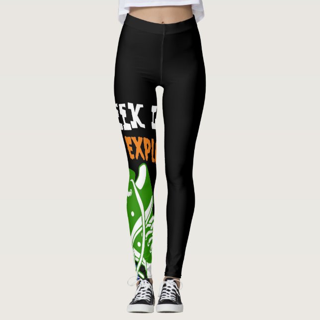 Deep bäck Leggings (Framsida)