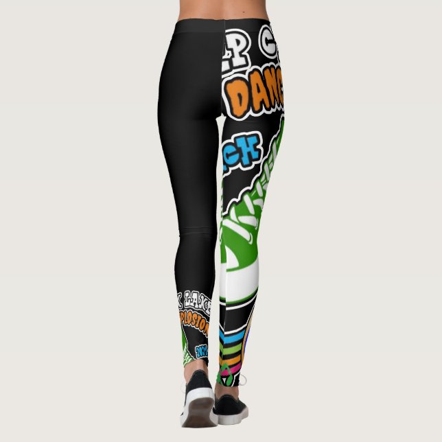 Deep Bäck Leggins 2 match event-shirt Leggings (Baksida)
