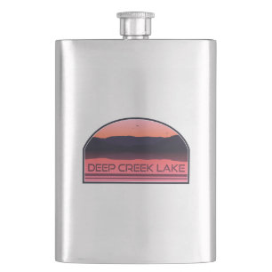 Deep Bäck Sjö Maryland Red Sunrise Fickplunta