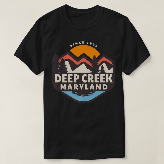 Deep Bäck Sjö T Shirt (Design framsida)