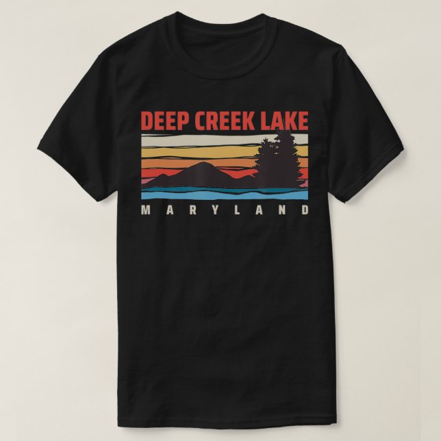 Deep Bäck Sjö T Shirt (Design framsida)