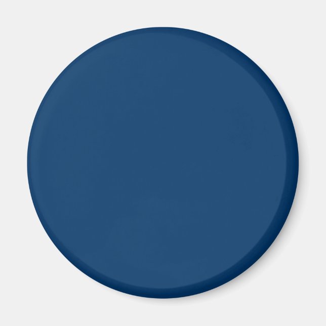 Deep Blue 003366 Color - Add a Name Option Magnet (Framsidan)
