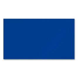 Deep Blue #004095, Coola Blue Magnetiska Visitkort