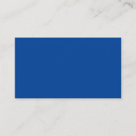 Deep Blue #004095, Coola Blue Tidsbeställning Kort