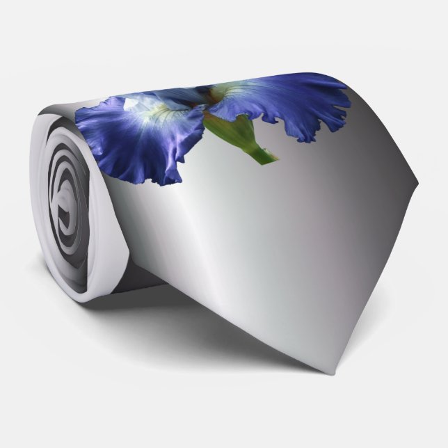 Deep Blue and White Iris Slips (Rullad)