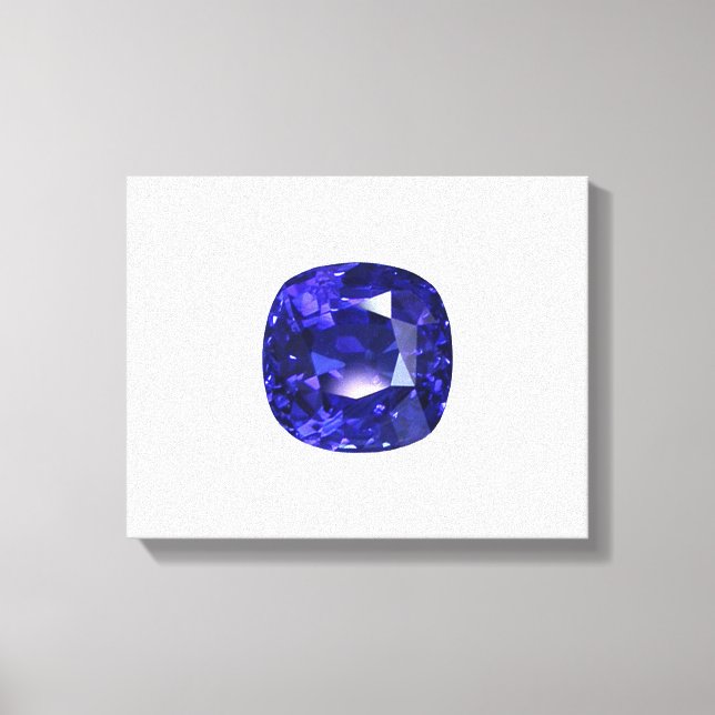 Deep Blue Canvastryck (Framsida)