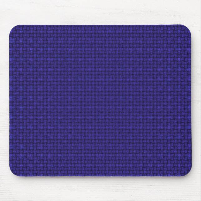 Deep Blue Fabric Struktur Musmatta (Framsidan)