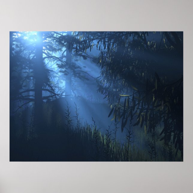 Deep 'Blue Forest Poster (Framsidan)