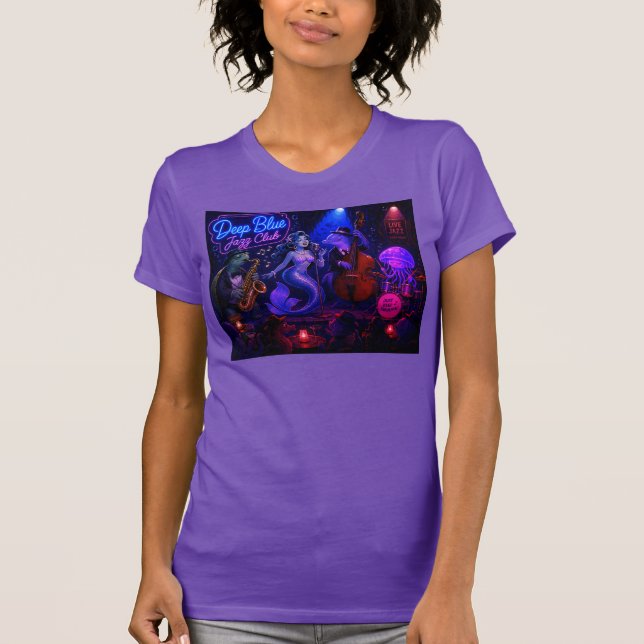 Deep Blue Jazz Club - T-Shirt (Framsida)