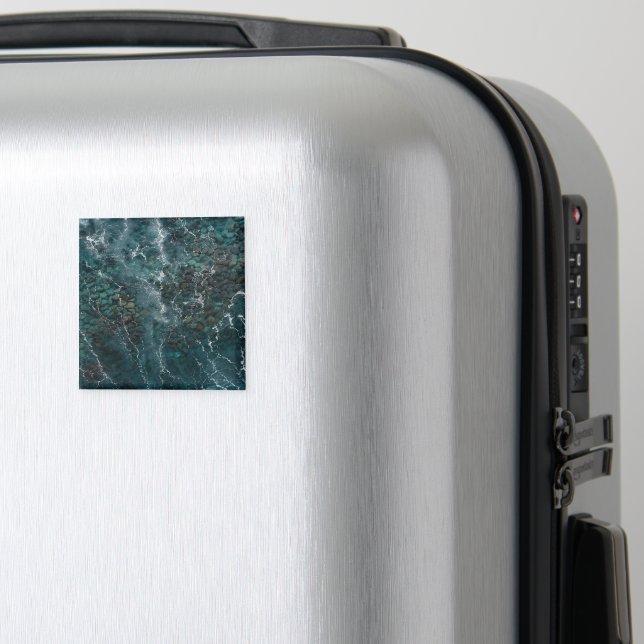 Deep blue ocean texture magnet (In Situ (Luggage))