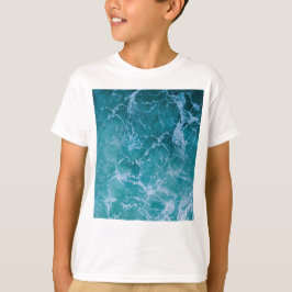 Deep Blue Ocean Vågar T Shirt