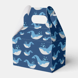 Deep Blue Ocean Whale Mönster Presentaskar