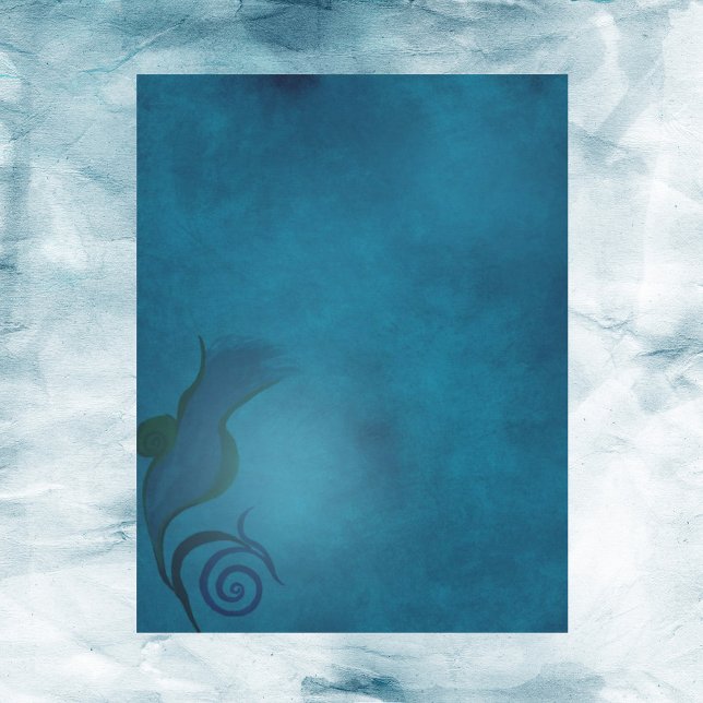 Deep Blue Scrapbook Papper (Skapare uppladdad)