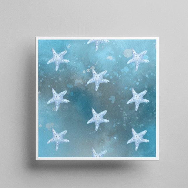 Deep Blue Sea Bröllop Pappersservett (Skapare uppladdad)