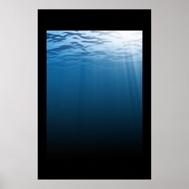 Deep Blue Sea Poster (Framsidan)