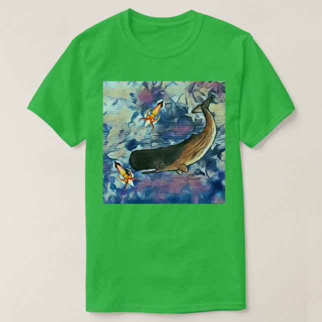 Deep Blue Sea T Shirt (Design framsida)