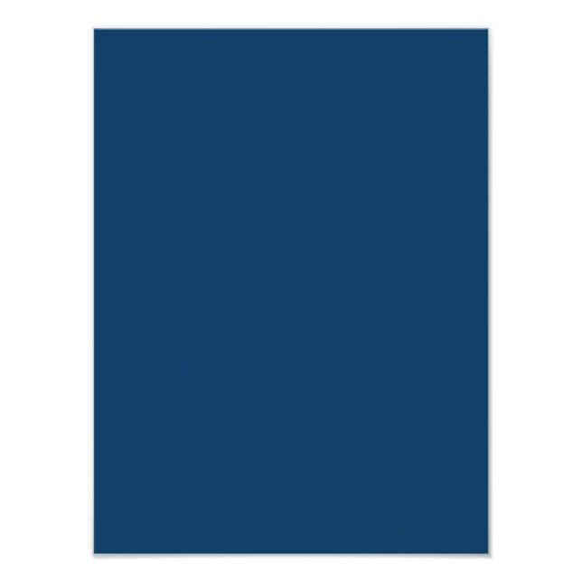 Deep Blue Steel Färg Trend Background Fototryck (Framsidan)