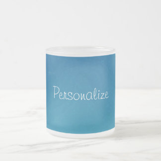 Deep Blue Swirl Coffee Mugg