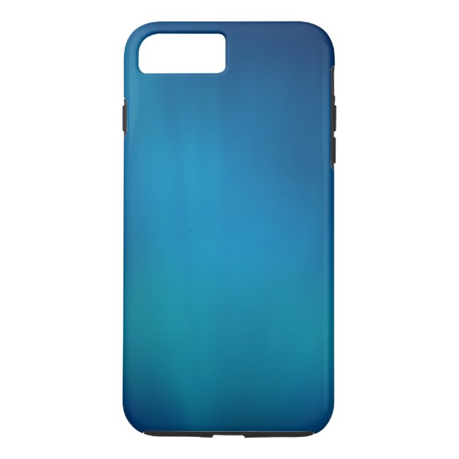 Deep Blue Underwater glöd Case-Mate iPhone Skal (Baksida)