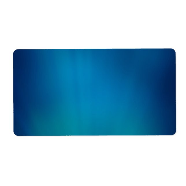 Deep Blue Underwater glöd Fraktsedel (Framsidan)