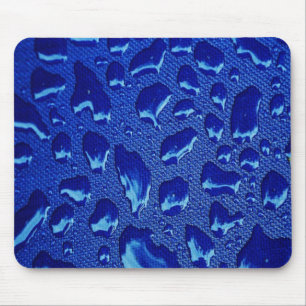 Deep Blue Vatten Droplets Musmatta