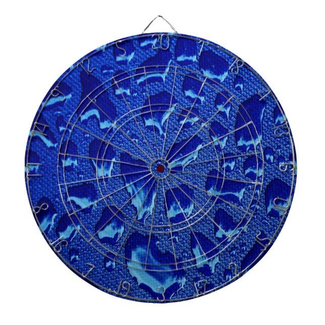 Deep Blue Vatten Droplets Piltavla (Framsidan)