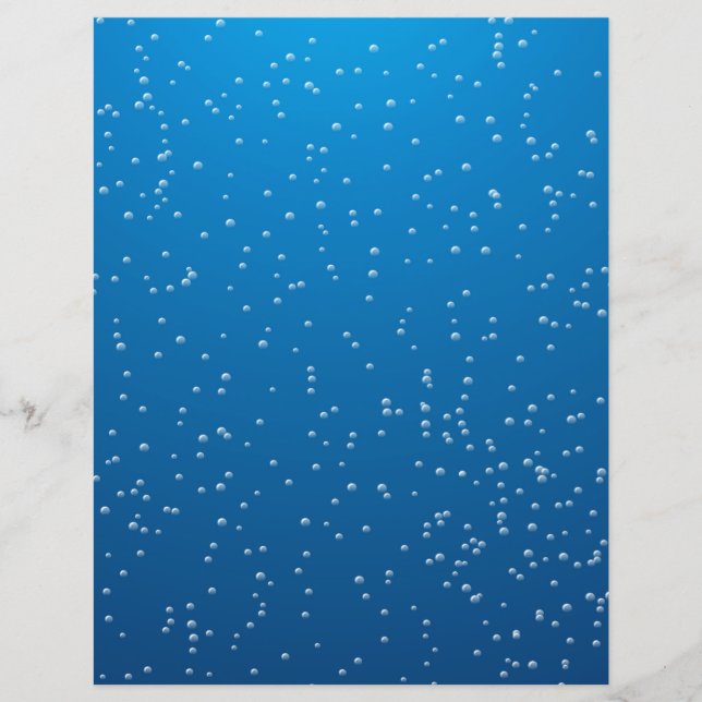 Deep Blue Vatten och Tiny Bubbles (Framsida)