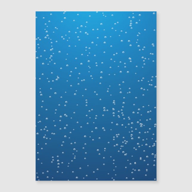 Deep Blue Vatten och Tiny Bubbles (Framsida)