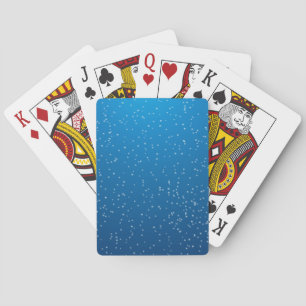 Deep Blue Vatten och TIny Bubbles Casinokort