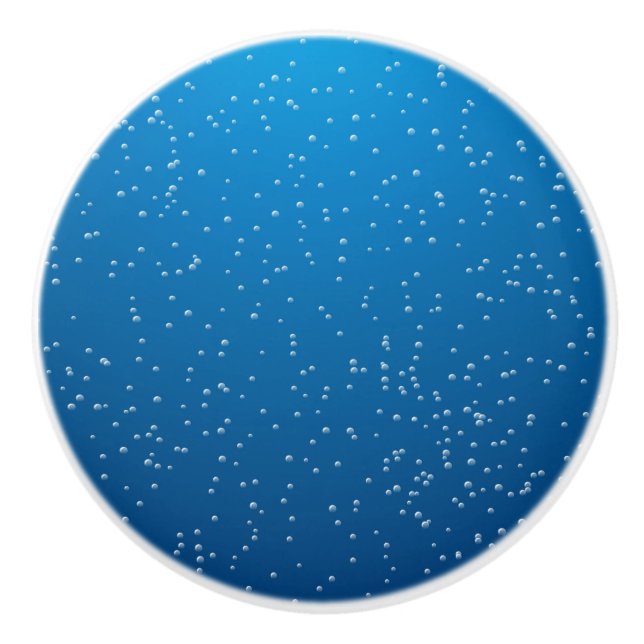 Deep Blue Vatten och Tiny Bubbles Knopp (Framsidan)