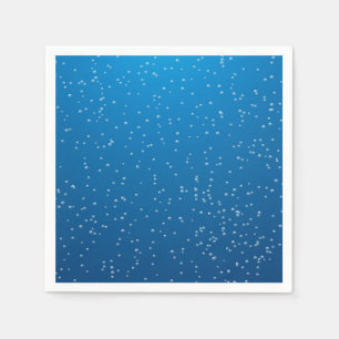 Deep Blue Vatten och Tiny Bubbles Pappersservett