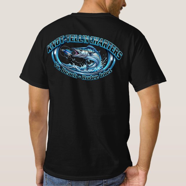 Deep Blue Wahoo T-Shirt (Baksida)