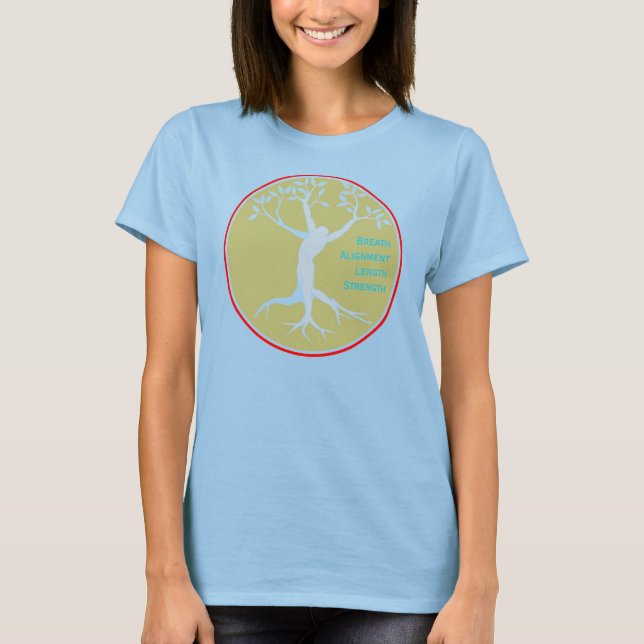 Deep Body Pilates T-Shirt (Framsida)