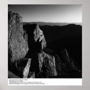 Deep Canyon Desert Research Station av Ansel Adams Poster