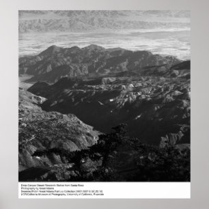 Deep Canyon Desert Research Station av Ansel Adams Poster