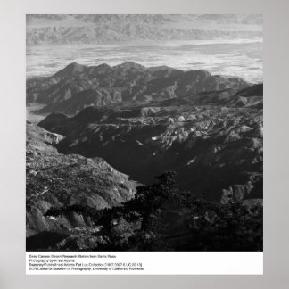 Deep Canyon Desert Research Station av Ansel Adams Poster