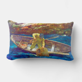 Deep Cove Lobster Man Coastal Fisherman Lumbarkudde