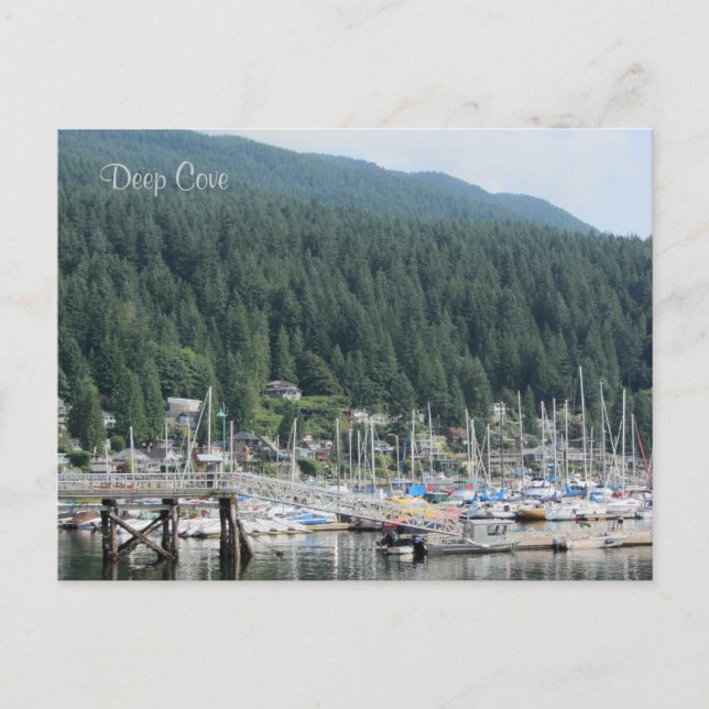 Deep Cove, Vancouver, B.C. Vykort (Framsida)