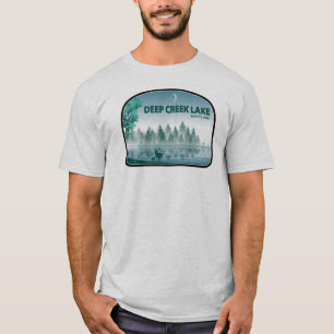 Deep Creek Lake Maryland Hjort T Shirt