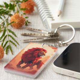 Deep Crimson Glow – The Lion of Burning Destiny.  