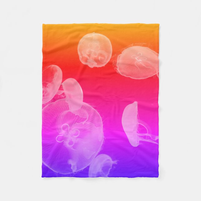 Deep Dive Buddha Idag #3 Mysiga oceanen Fleecefilt (Framsidan)