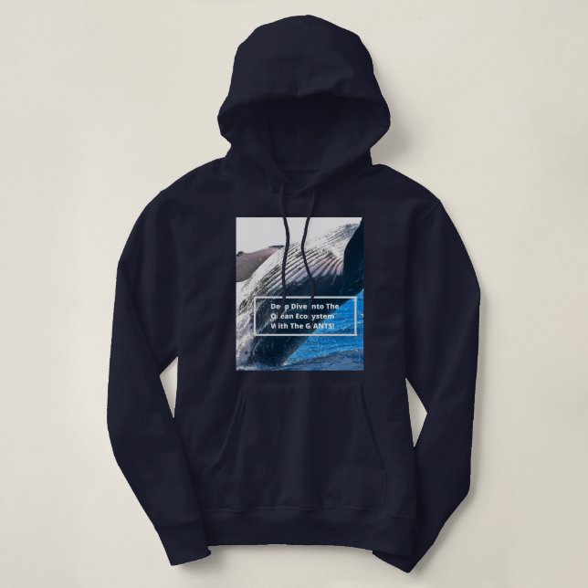 Deep Dive Dam Hoodie T Shirt (Design framsida)