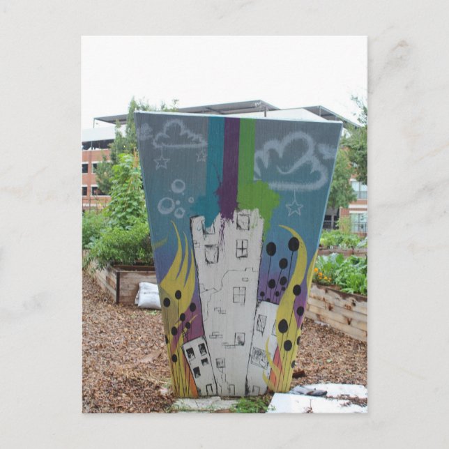 Deep Ellum Graffiti Artwork nr 52 Vykort (Framsida)