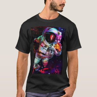 Deep Färg Astronaut T Shirt