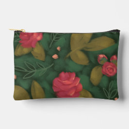 Deep Forest Blommigt Pouch