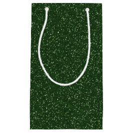 Deep Forest Grönt Gnistra Glitter Gift Bag