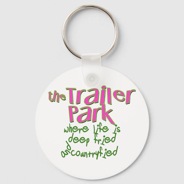 Deep Fried Countryfied Nyckelring (Framsida)