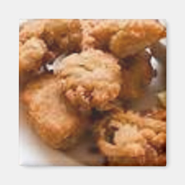 Deep Fried Oysters Magnet (Framsidan)
