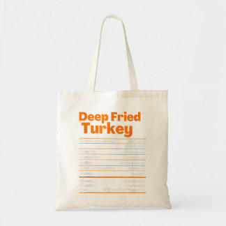 Deep Fried Turkey Shirt Thanksgiving Nutrition Fac Tygkasse
