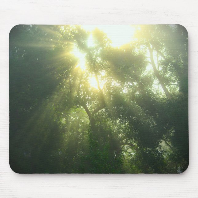 Deep Grönt Forest - Mousepad Musmatta (Framsidan)